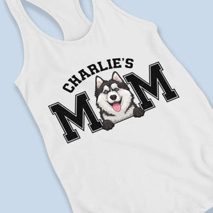 Meilleure maman du monde - Débardeur dos nageur personnalisé pour chien et chat - Cadeau pour propriétaires et amoureux des animaux