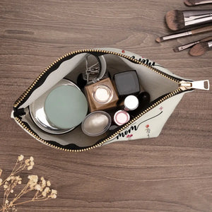 Je t'aime plus que tu ne le sauras jamais - Trousse de maquillage personnalisée pour la famille - Cadeau pour maman, grand-mère