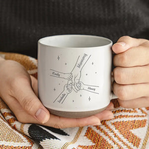 L'amour d'une grand-mère ne vieillit jamais - Mug personnalisé en céramique pour famille - Cadeau pour maman et grand-mère