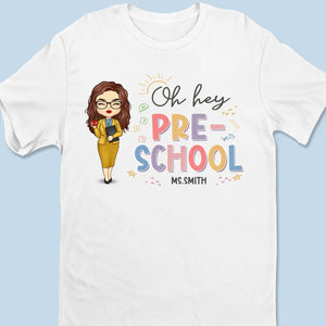 Chaque niveau scolaire est une nouvelle aventure d'apprentissage - T-shirt, sweat à capuche et sweat-shirt unisexe personnalisé pour enseignant - Cadeau pour enseignant