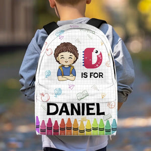 C'est bien d'être soi-même - Sac à dos personnalisé pour enfant - Cadeau de rentrée scolaire pour enfant