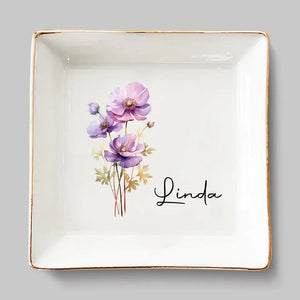 Là où les fleurs fleurissent, l'espoir aussi - Porte-bijoux personnalisé pour meilleure amie - Cadeau pour meilleures amies, meilleures amies, sœurs
