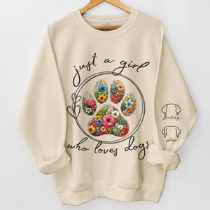 Tu es mon animal de compagnie - Sweat-shirt unisexe personnalisé pour chien et chat avec motif sur la manche - Cadeau pour les propriétaires et les amoureux des animaux