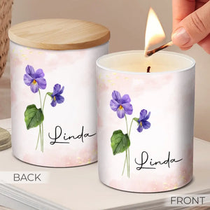 Mon cher ami - Bougie parfumée sans fumée personnalisée Bestie - Cadeau pour meilleures amies, meilleures amies, sœurs