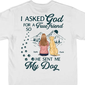 La route vers mon cœur est marquée d'empreintes de pattes - T-shirt, sweat à capuche et sweat-shirt unisexe personnalisé pour chien et chat - Cadeau pour propriétaires et amoureux des animaux