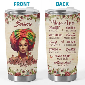 Ne doutez jamais de votre beauté - Gobelet personnalisé Bestie - Cadeau pour meilleures amies, meilleures amies, sœurs