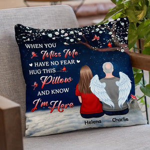 Votre vie était une bénédiction, votre souvenir un trésor - Coussin commémoratif personnalisé - Cadeau de condoléances pour les membres de la famille
