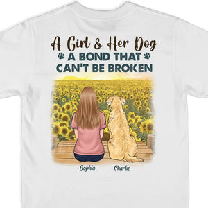 T-shirt, sweat à capuche et sweat-shirt unisexe personnalisé avec inscription « Amour et ami à quatre pattes » - Cadeau pour propriétaires et amoureux des animaux