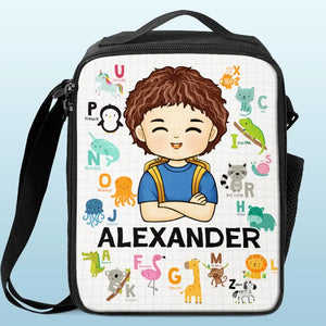 Premier jour de nombreux jours merveilleux - Sac à lunch personnalisé - Cadeau de rentrée scolaire pour enfant