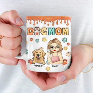 Mes enfants ont des pattes - Tasse personnalisée avec effet gonflé en 3D pour chien et chat - Cadeau pour les propriétaires et les amoureux des animaux