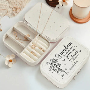 Tu es bien plus précieux que les bijoux - Coffret à bijoux personnalisé pour la famille - Cadeau pour maman, grand-mère