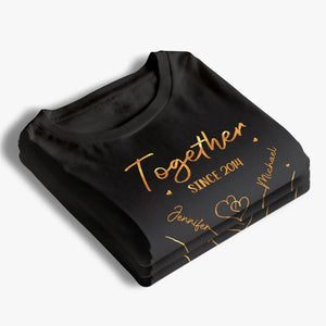 Mon âme trouvera la vôtre - T-shirt, sweat à capuche, sweat-shirt unisexe personnalisé pour couple - Cadeau pour mari et femme, anniversaire