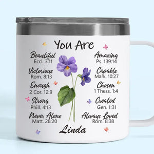 Un ami est une âme qui réside dans deux corps - Gobelet personnalisé en acier inoxydable de 14 oz avec poignée - Cadeau pour meilleures amies, meilleures amies, sœurs