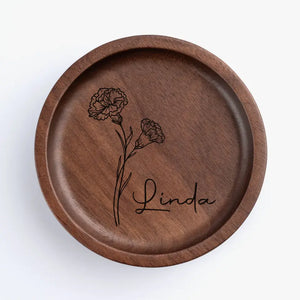 Mon meilleur ami est celui qui fait ressortir le meilleur de moi-même - Plat à bijoux en bois personnalisé Bestie - Cadeau pour meilleures amies, meilleures amies, sœurs