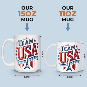 Tasse « J'ai battu les gens » - Vacances olympiques, cadeau pour les membres de la famille et les meilleurs amis