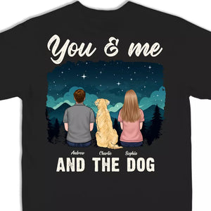 Nos amis à quatre pattes, un lien si fort - T-shirt unisexe personnalisé imprimé au dos pour chien et chat, sweat à capuche, cadeau pour couples, propriétaires d'animaux, amoureux des animaux
