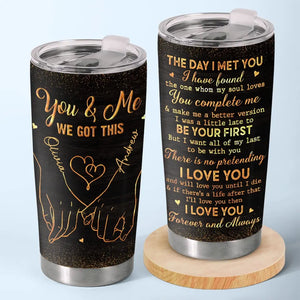 Je t'aime et je t'aimerai jusqu'à ma mort - Verre personnalisé pour couple - Cadeau pour mari et femme, anniversaire