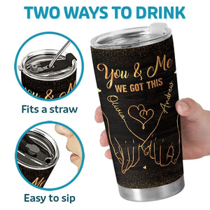 Je t'aime et je t'aimerai jusqu'à ma mort - Verre personnalisé pour couple - Cadeau pour mari et femme, anniversaire