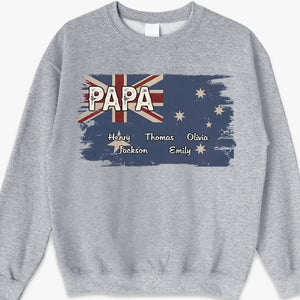 Mes enfants, mes battements de cœur, vous remplissez mes journées de pur plaisir - T-shirt unisexe personnalisé pour la famille, sweat à capuche, sweat-shirt - Fête des pères, cadeau pour papa, grand-père