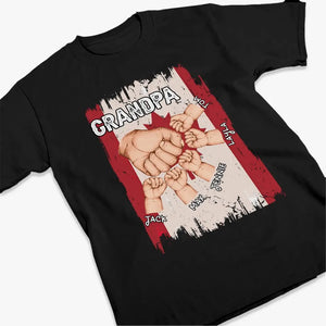 L'amour d'un père est le fondement d'une famille solide - T-shirt unisexe personnalisé, sweat à capuche, sweat-shirt - Fête des pères, cadeau pour papa, grand-père