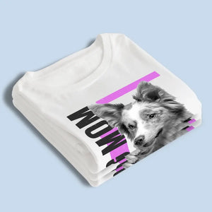 Photo personnalisée élevant un bébé à fourrure avec un cœur plein d'amour - T-shirt, sweat à capuche et sweat-shirt unisexe personnalisé pour chien et chat - Cadeau pour propriétaires et amoureux des animaux