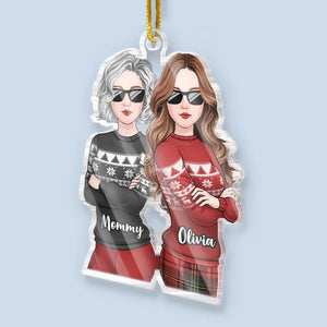 Ma plus grande réussite sera toujours toi - Ornement personnalisé familial - Forme personnalisée en acrylique - Cadeau de Noël pour maman, fille