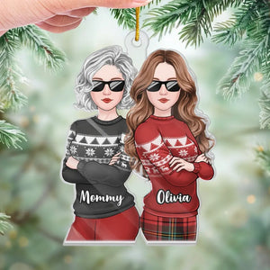 Ma plus grande réussite sera toujours toi - Ornement personnalisé familial - Forme personnalisée en acrylique - Cadeau de Noël pour maman, fille