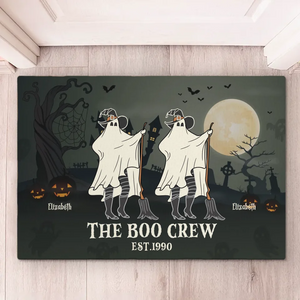 Il n'y a pas de famille comme la nôtre - Tapis décoratif personnalisé pour la maison - Cadeau d'Halloween pour les membres de la famille