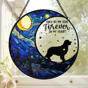 Tu étais plus qu'un animal de compagnie, tu étais un membre de la famille - Attrape-soleil personnalisé à suspendre sur un vitrail - Cadeau de condoléances pour les propriétaires d'animaux et les amoureux des animaux