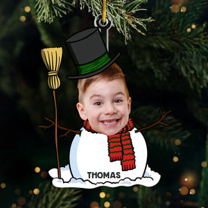 Photo personnalisée Notre fierté et notre joie de Noël - Ornement personnalisé familial personnalisé - Forme personnalisée en acrylique - Cadeau de Noël pour bébé, enfant, nouveau-né