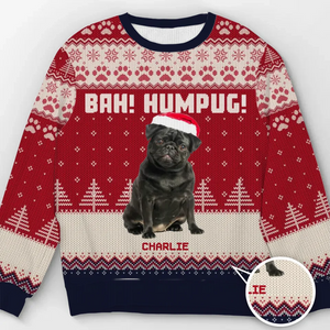 Sweat-shirt personnalisé « Le bonheur est un chiot chaleureux » pour chien et chat - Pull en laine unisexe - Cadeau de Noël pour propriétaires et amoureux des animaux