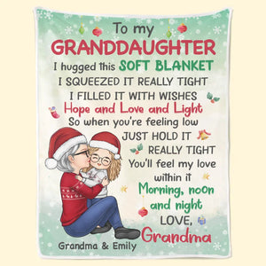 Notre rire est une symphonie, composée par des générations - Couverture familiale personnalisée - Cadeau de Noël pour grand-mère, maman, fille, fils