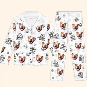 Pyjama personnalisé avec photo « Je t'aimerai toujours » - Cadeau de Noël pour les propriétaires et les amoureux des animaux