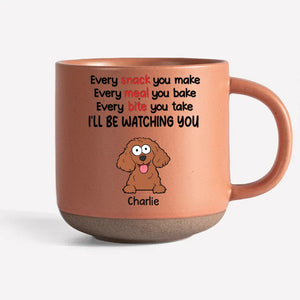 Je suis amoureuse de mon compagnon à quatre pattes ! Mug en céramique personnalisé avec inscription « Chien et chat » - Cadeau pour les propriétaires et les amoureux des animaux.