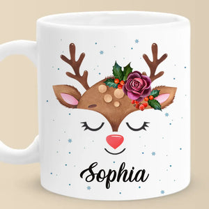 Aimez le donneur plus que le cadeau, icône de Noël - Tasse personnalisée pour la famille - Cadeau de Noël pour les membres de la famille