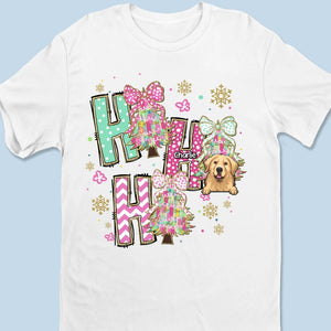 Joyeux Noël à tous les amoureux des animaux ! T-shirt unisexe personnalisé pour chien et chat, haut de gamme, sweat à capuche ! Cadeau de Noël pour les propriétaires et les amoureux des animaux.