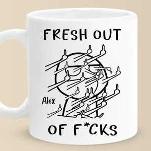 Fraîchement sorti de l'oubli et toujours en forme - Mug personnalisé pour ami - Cadeau de Noël, cadeau d'anniversaire pour meilleurs amis, membres de la famille, collègues, vous-même