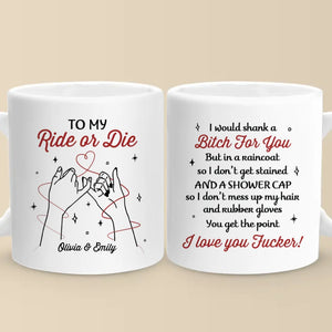 Tu n'es pas seulement mon meilleur ami, tu es mon compagnon ou ma vie pour toujours - Mug personnalisé Bestie - Cadeau de Noël pour les meilleurs amis, BFF, sœurs