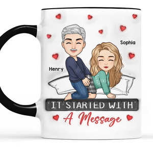 Ma chose préférée à faire, c'est toi - Tasse personnalisée avec effet gonflé 3D imprimée - Cadeau pour mari et femme, anniversaire