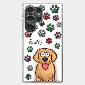 Life Would Be Ruff Without You - Dog & Cat Personalized Custom 3D Inflated Effect Printed Clear Phone Case - Gift For Pet Owners, Pet Lovers