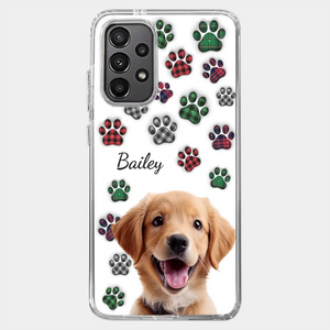 Coque de téléphone transparente personnalisée avec photo « Mon meilleur ami a quatre pattes » pour chien et chat, effet gonflable 3D personnalisé, imprimée, cadeau pour propriétaires et amoureux des animaux