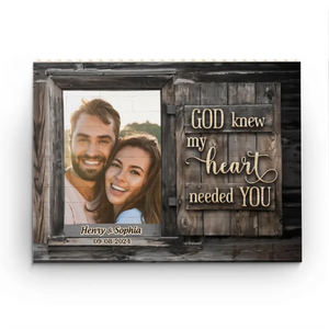 Photo personnalisée « Tout de moi, tout de toi » - Blocs de construction rectangulaires horizontaux personnalisés pour couple - Cadeau pour mari et femme, anniversaire