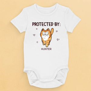 Amour inconditionnel dans un emballage douillet - Body bébé personnalisé chien et chat - Cadeau de naissance, cadeau pour propriétaires d'animaux et amoureux des animaux