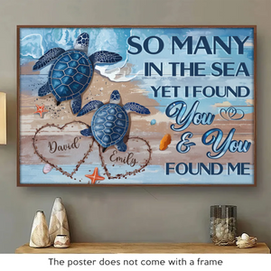 Mon cœur est à toi, entièrement et inconditionnellement - Affiche horizontale personnalisée pour couple - Cadeau pour mari et femme, anniversaire