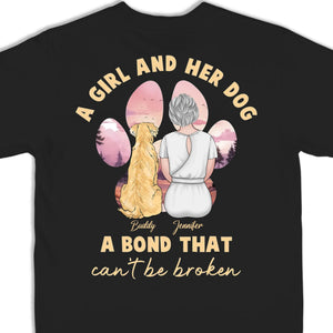 Rien n'est comparable à une queue qui remue - T-shirt unisexe personnalisé avec imprimé au dos pour chien, sweat à capuche, sweat-shirt - Cadeau pour les propriétaires et les amoureux des animaux