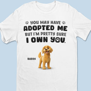 Chaque mouvement de queue raconte une histoire - T-shirt unisexe personnalisé pour chien, t-shirt premium, sweat à capuche - Cadeau pour propriétaires et amoureux des animaux