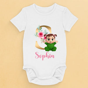 Bienvenue au monde, mon petit - Body bébé personnalisé en famille - Cadeau pour bébé, enfant, nouveau-né