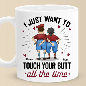 Tu es la meilleure partie de ma vie quotidienne - Tasse personnalisée pour couple - Cadeau pour mari et femme, anniversaire