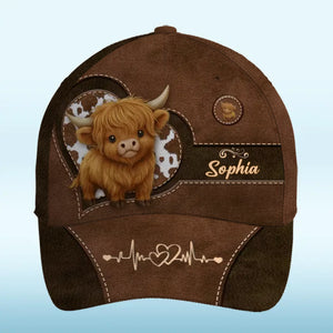Tout comme un veau, tu es mon petit miracle - Chapeau personnalisé familial, casquette classique à imprimé intégral - Fête des Mères, cadeau pour maman, grand-mère