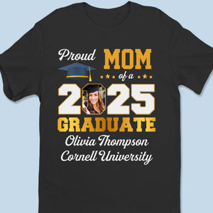 Photo personnalisée : des petits pas aux grands bonds - T-shirt unisexe personnalisé pour la famille, t-shirt premium, sweat à capuche - Cadeau de fin d'études pour les membres de la famille, frères et sœurs